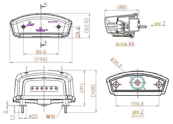 14003 (BT03L) LED