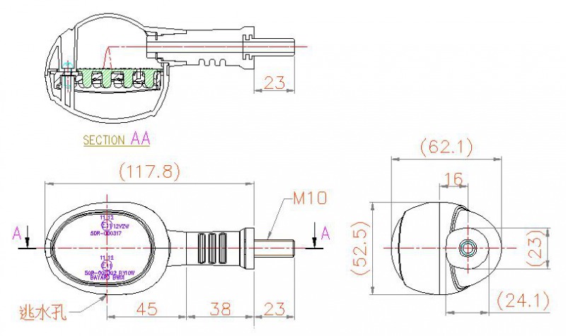 13001 (BW01L) LED