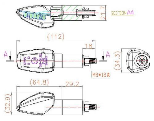 13006 (BW06L) LED
