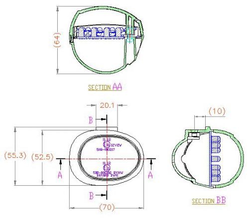 13001 (BW01F) LED